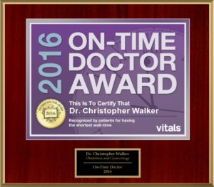On-Time Doctor Award 2016
