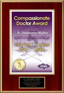 Compassionate Doctor Award - 5 Year Honoree