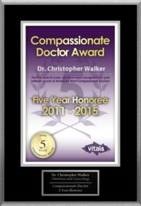 Compassionate Doctor Award - Five Year Honoree