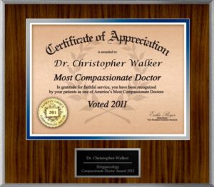 Most Compassionate Doctor Award 2001